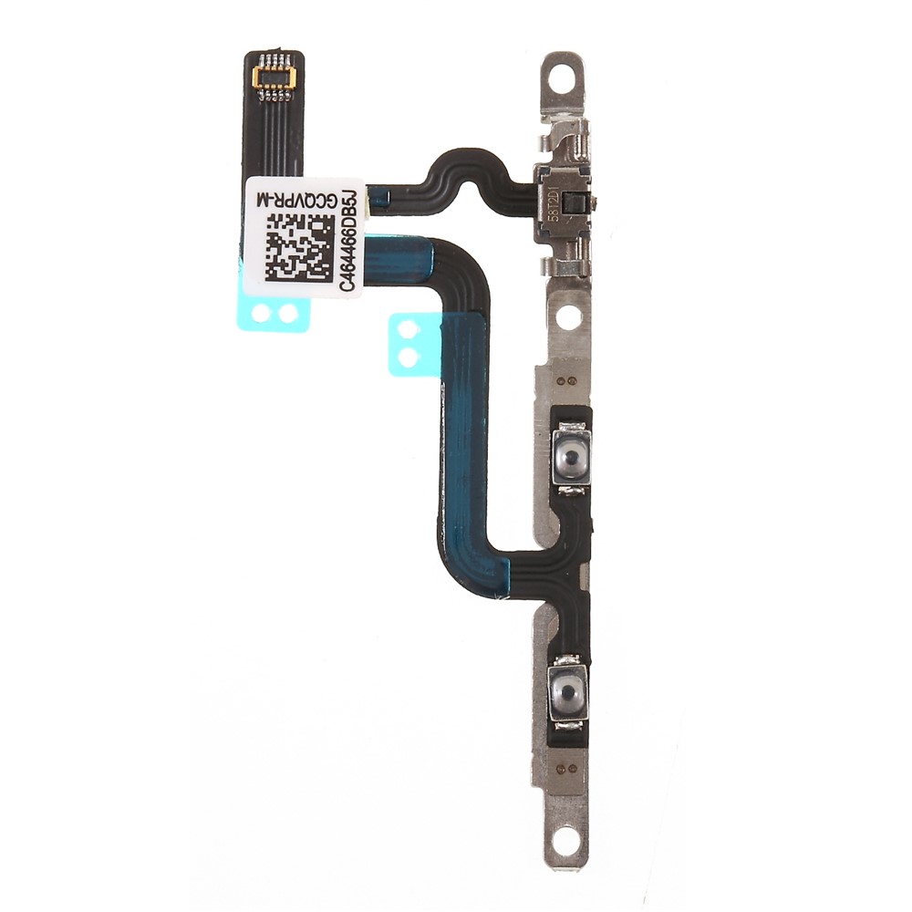 Volume Button Flex Cable Part with Metal Plate for iPhone 6s Plus 5.5 inch-2