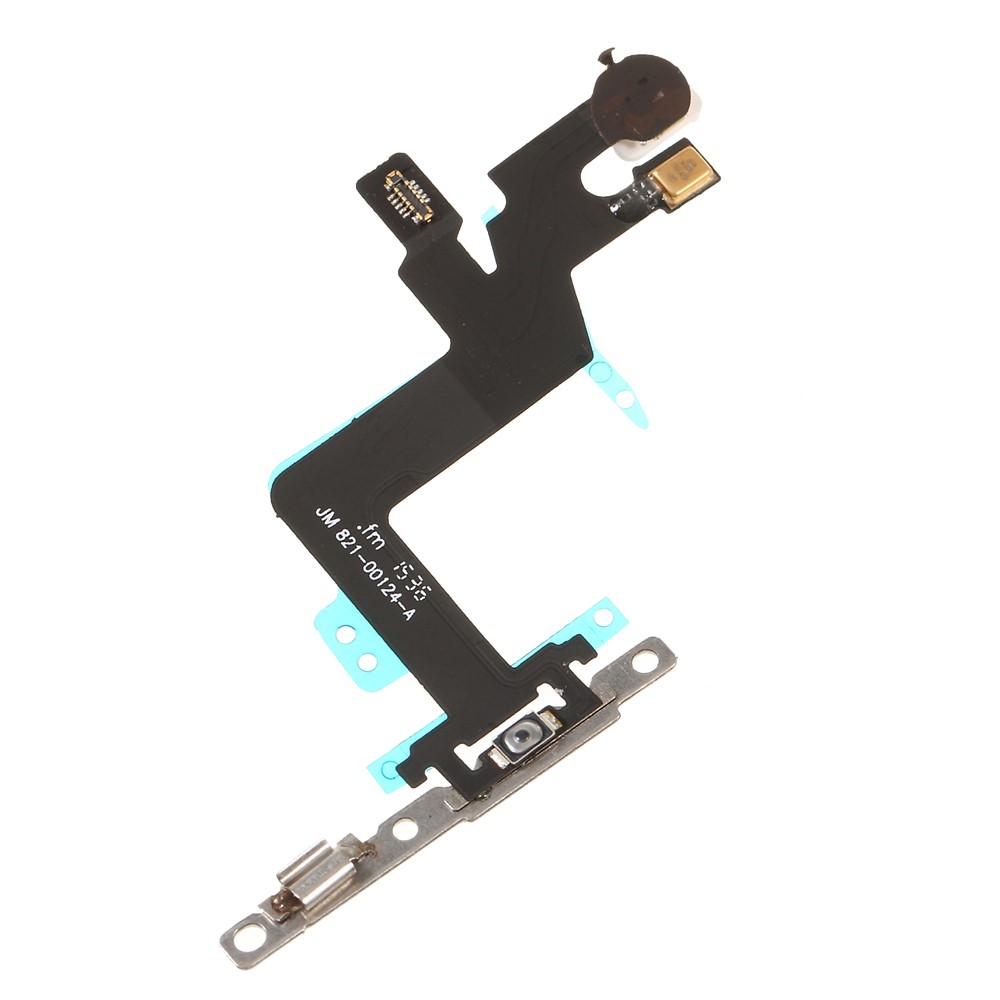 On/off Flex Flel Flex Parte Com Placa de Metal Para Iphone 6s Plus de 5,5 Polegadas