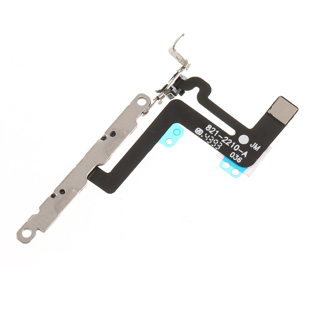 Volume Button Flex Cable Part Replacement with Metal Plate for iPhone 6 Plus 5.5 inch-4