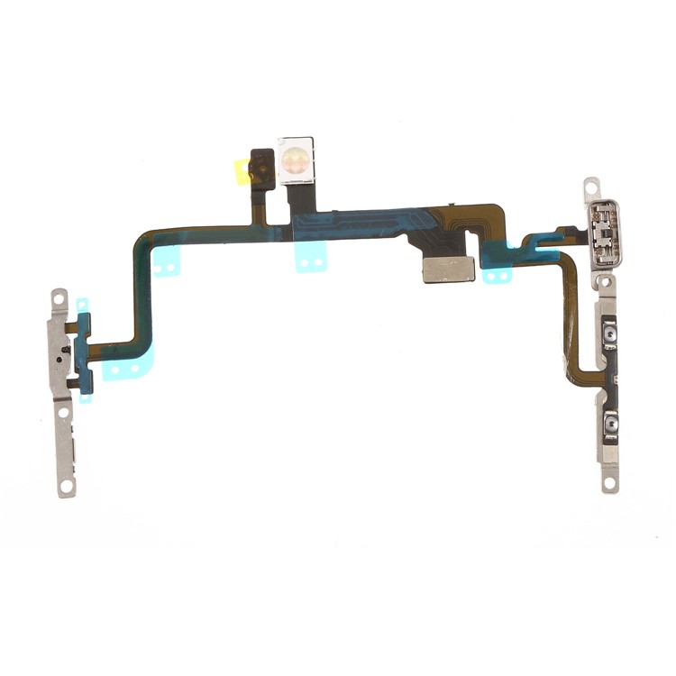 Power ON/OFF and Volume Button Flex Cable Replacement with Metal Plate for iPhone 7 Plus 5.5 inch-2