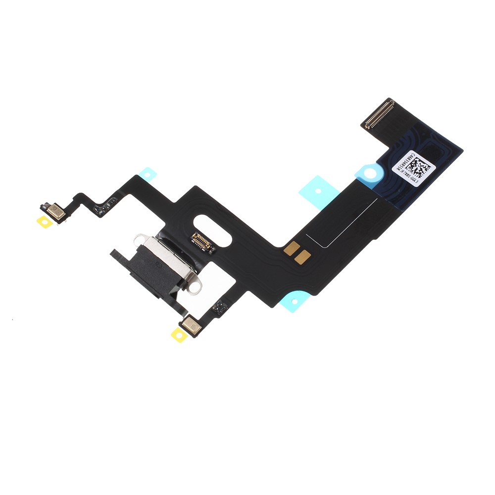 OEM Charging Port Flex Cable Replace Part for iPhone XR 6.1 inch - Black-3