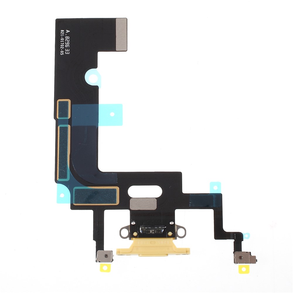 Substituição Do Cabo Flexível Do Porto De Carregamento Do OEM Para O Iphone XR 6,1 Polegadas - Amarelo-2