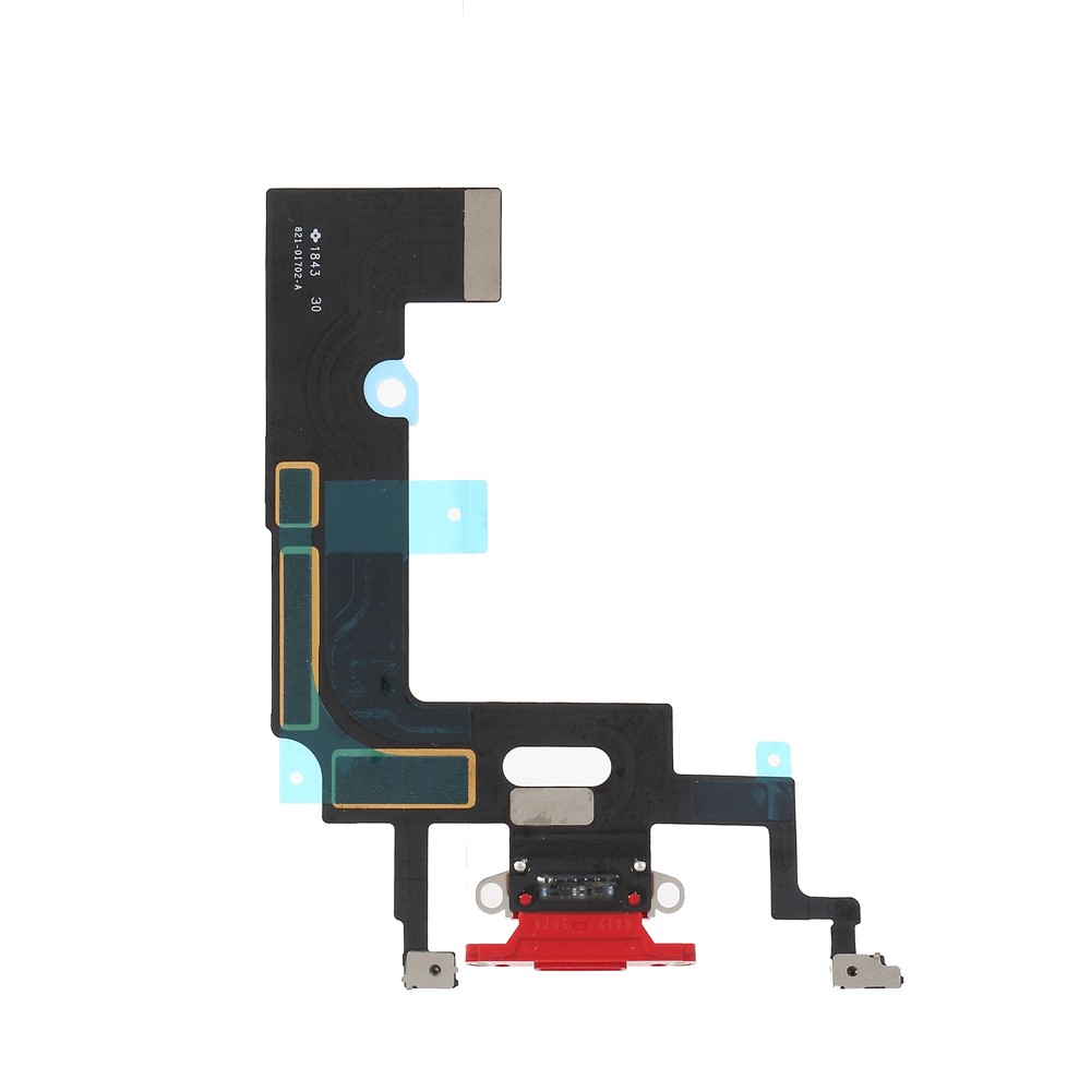 OEM Charging Port Flex Cable Part Replacement for iPhone XR 6.1 inch - Red-4