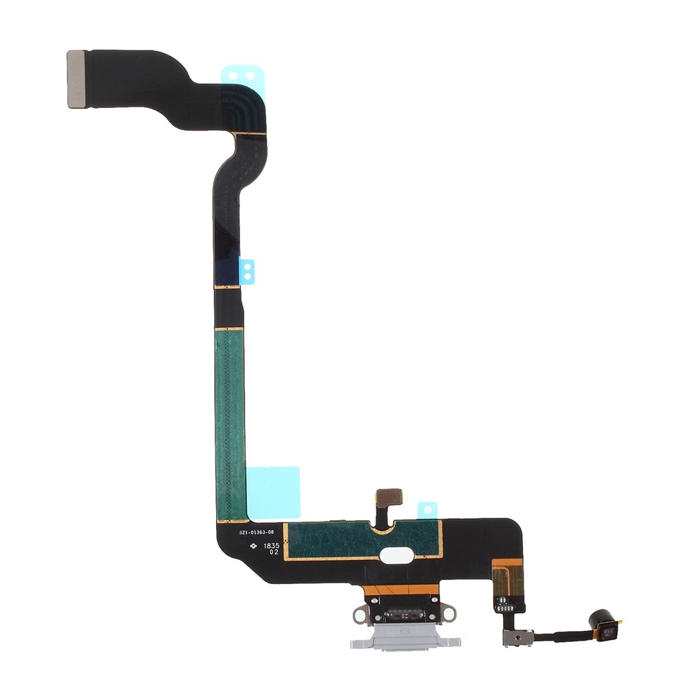 OEM Charging Port Flex Cable Replacement for iPhone XS 5.8 inch - Silver-2