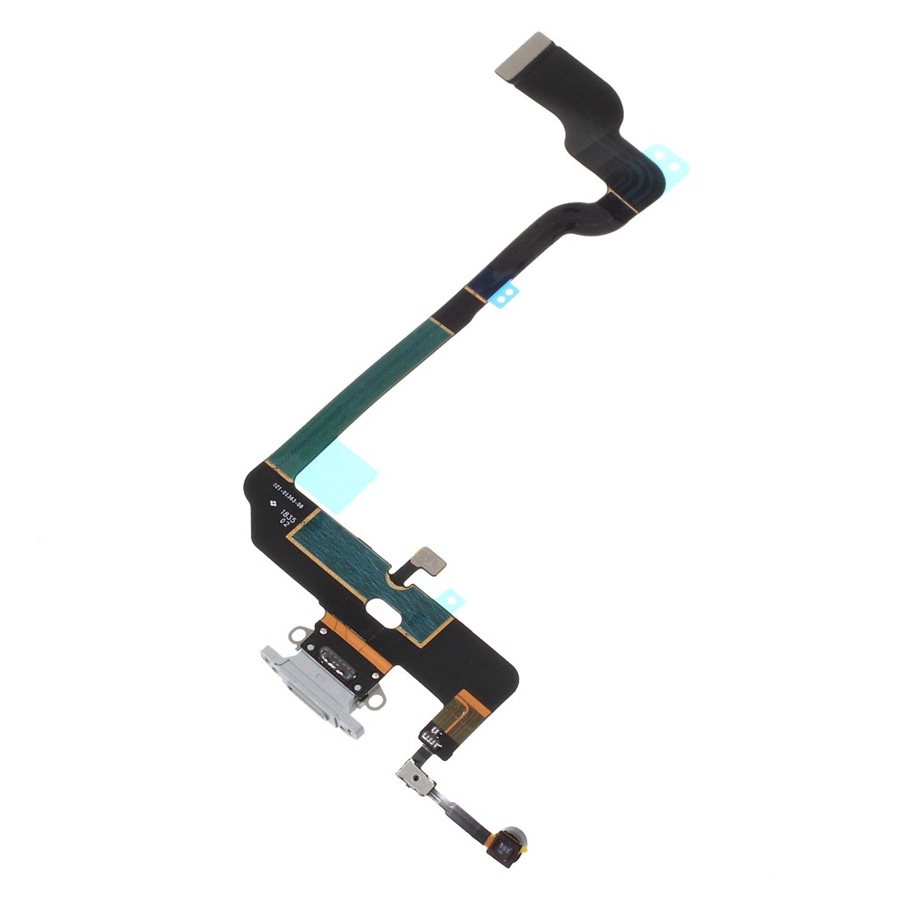 OEM Charging Port Flex Cable Replacement for iPhone XS 5.8 inch - Silver-3