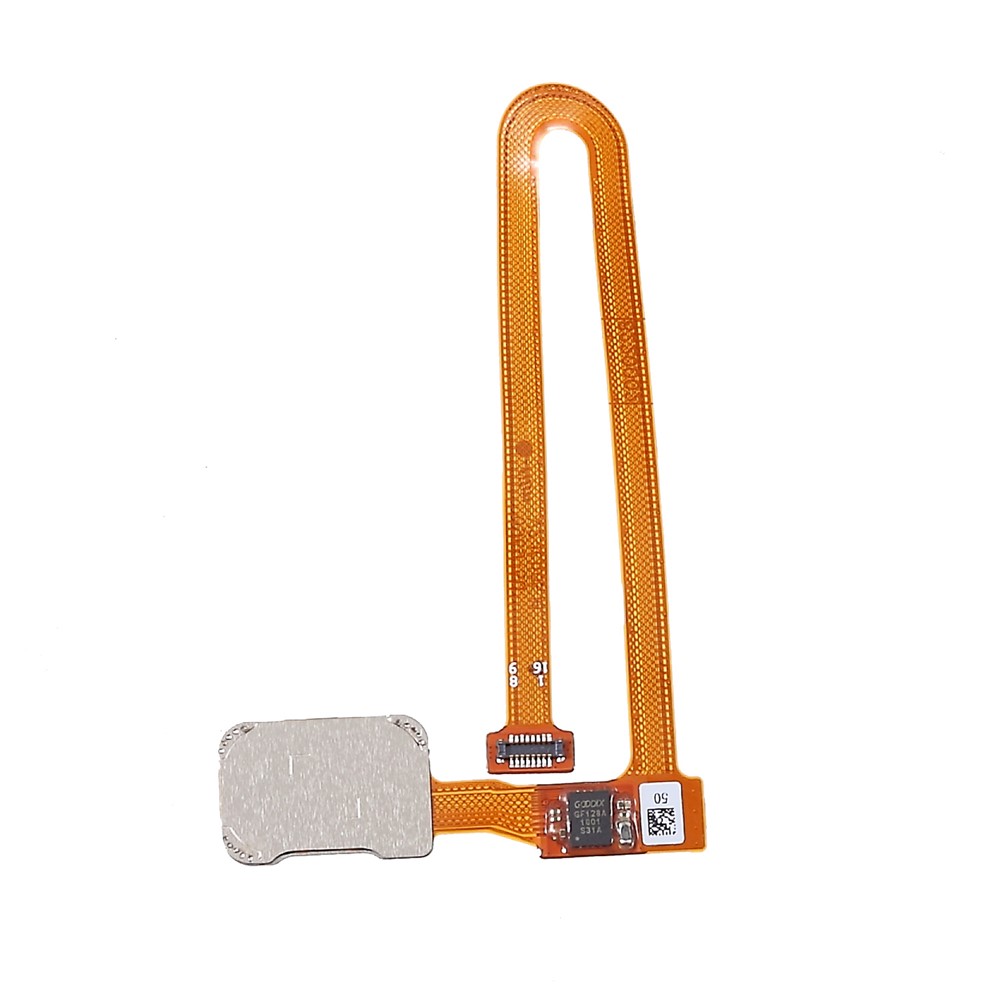 Home Key Fingerprint Button Flex Cable (OEM) for OnePlus 6 - Grey-4