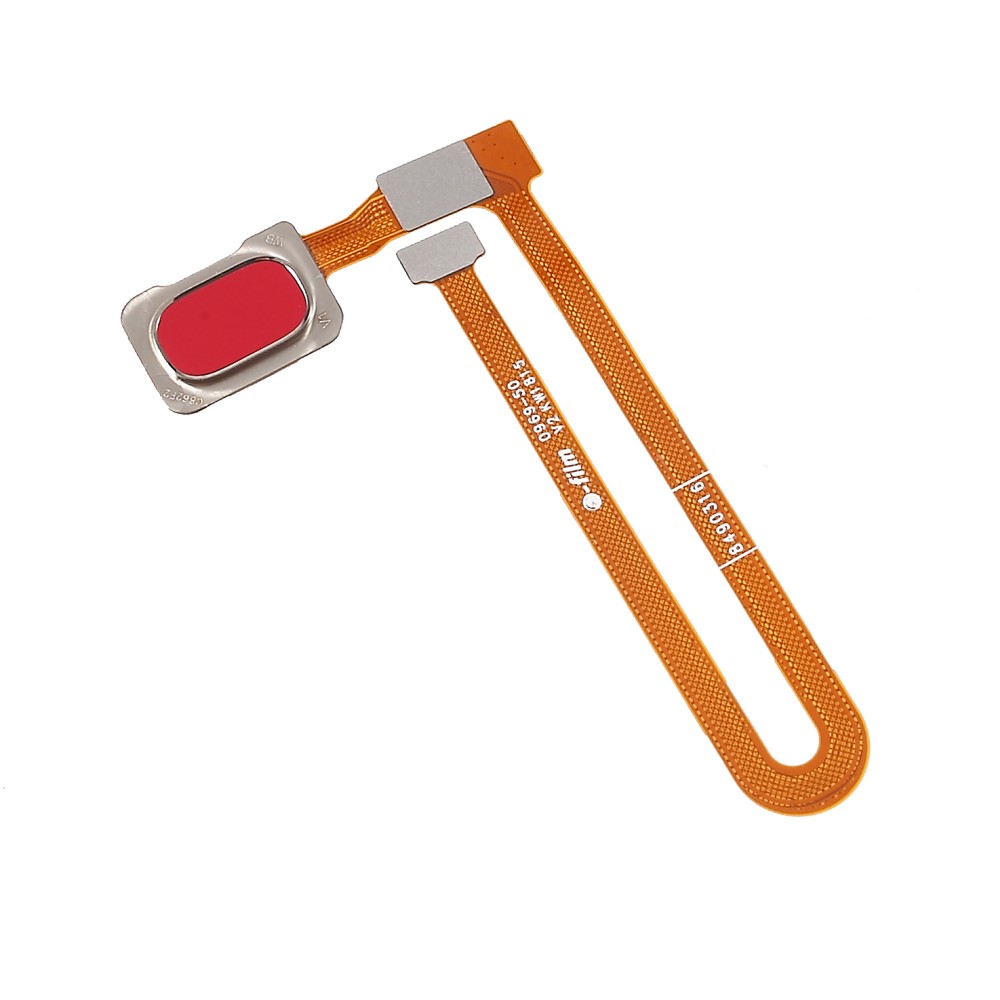 Home Key Fingerprint Button Flex Cable Repair Part (OEM) for OnePlus 6 - Red-2