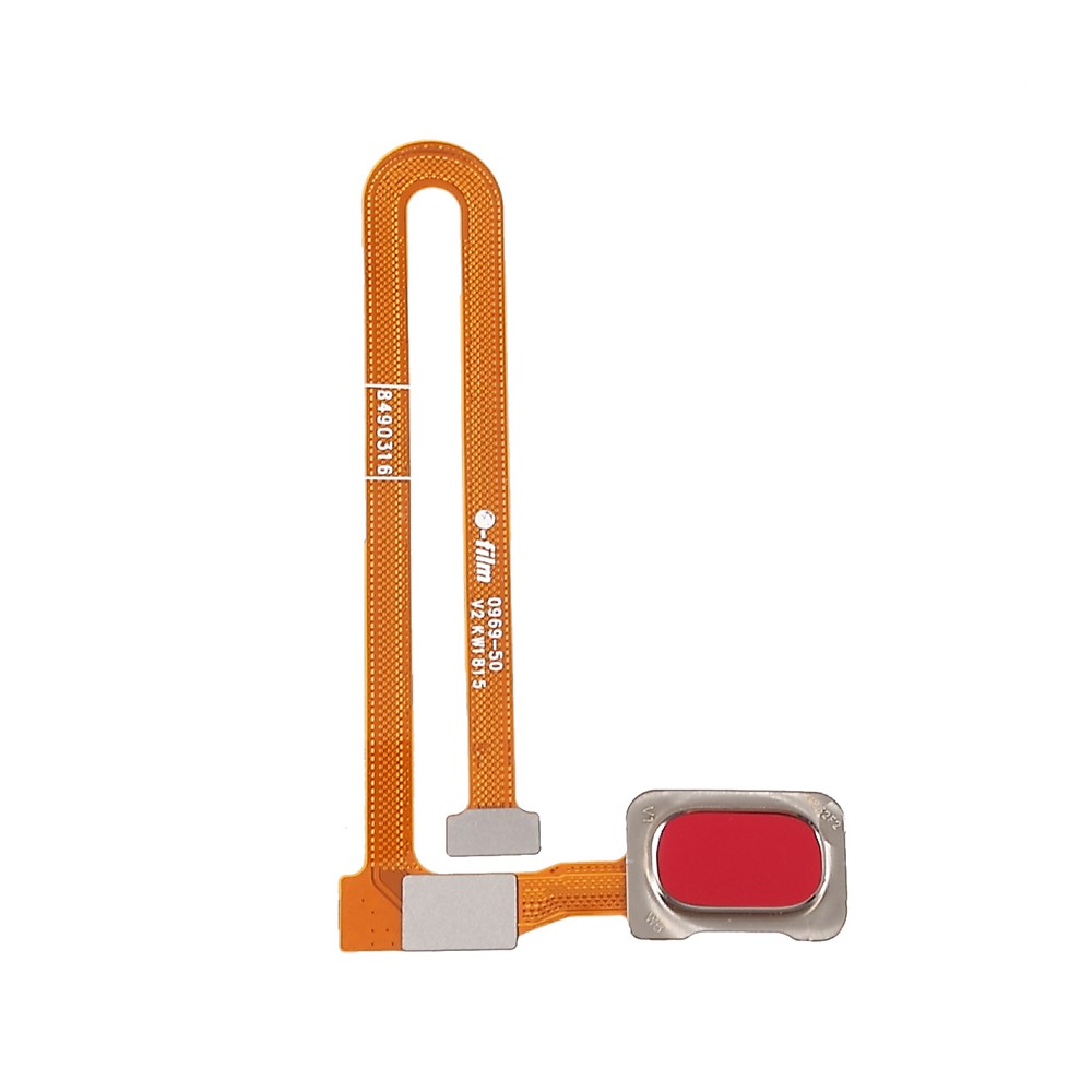 Home Key Fingerprint Button Flex Cable Repair Part (OEM) for OnePlus 6 - Red-3