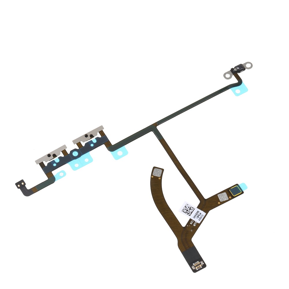 OEM Power ON/OFF and Volume Button Flex Cable without Metal Plate for iPhone XS Max 6.5 inch-2