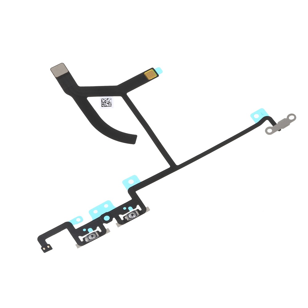 OEM Power ON/OFF and Volume Button Flex Cable without Metal Plate for iPhone XS Max 6.5 inch-3