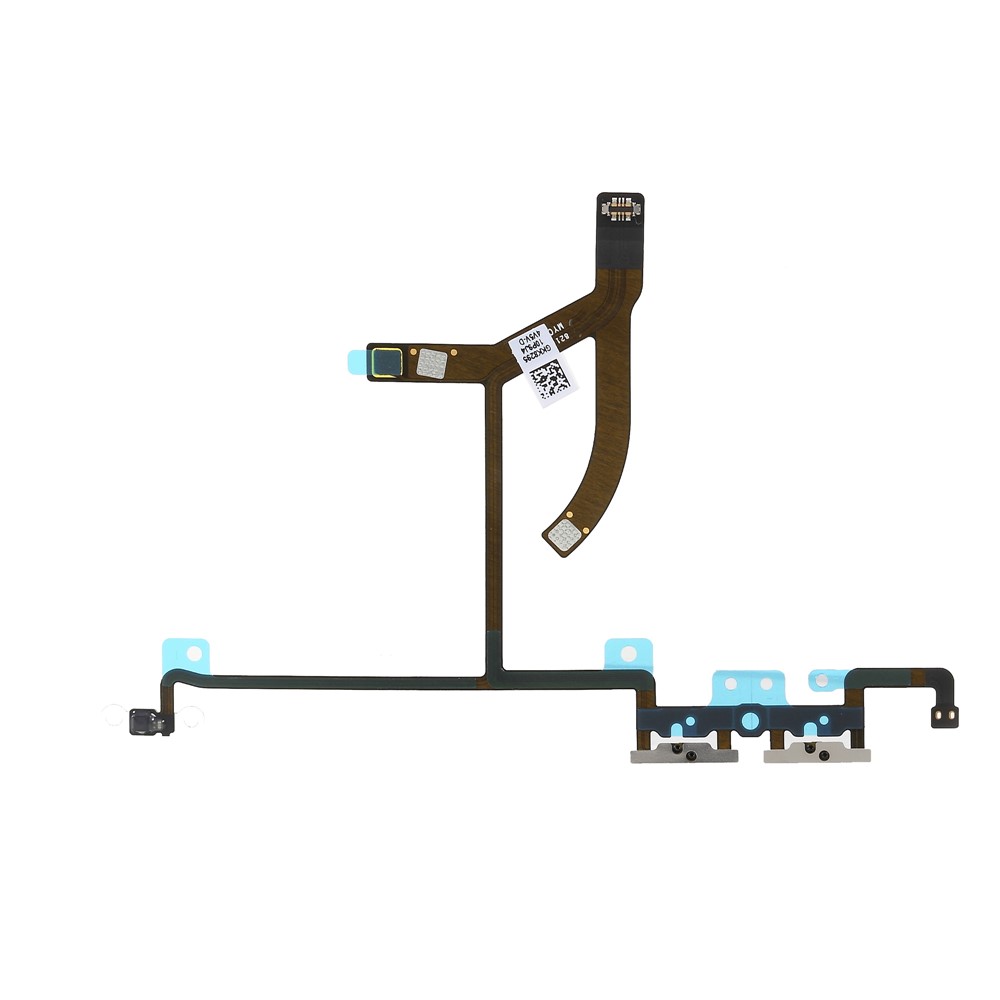 OEM Power ON/OFF and Volume Button Flex Cable without Metal Plate for iPhone XS Max 6.5 inch-4