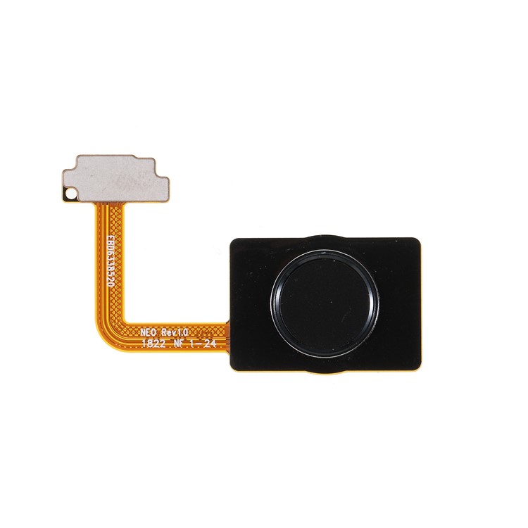 OEM Home Key Fingerprint Button Flex Cable for LG G7 ThinQ G710 - Black-2