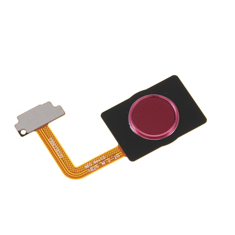 OEM Home Key Fingerprint Button Flex Cable Repair Part for LG G7 ThinQ G710 - Rose-1