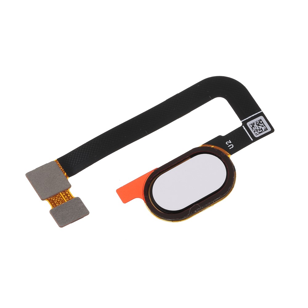 OEM Home Key Fingerprint Button Flex Cable Replacement for Motorola Moto G5S Plus - White-1