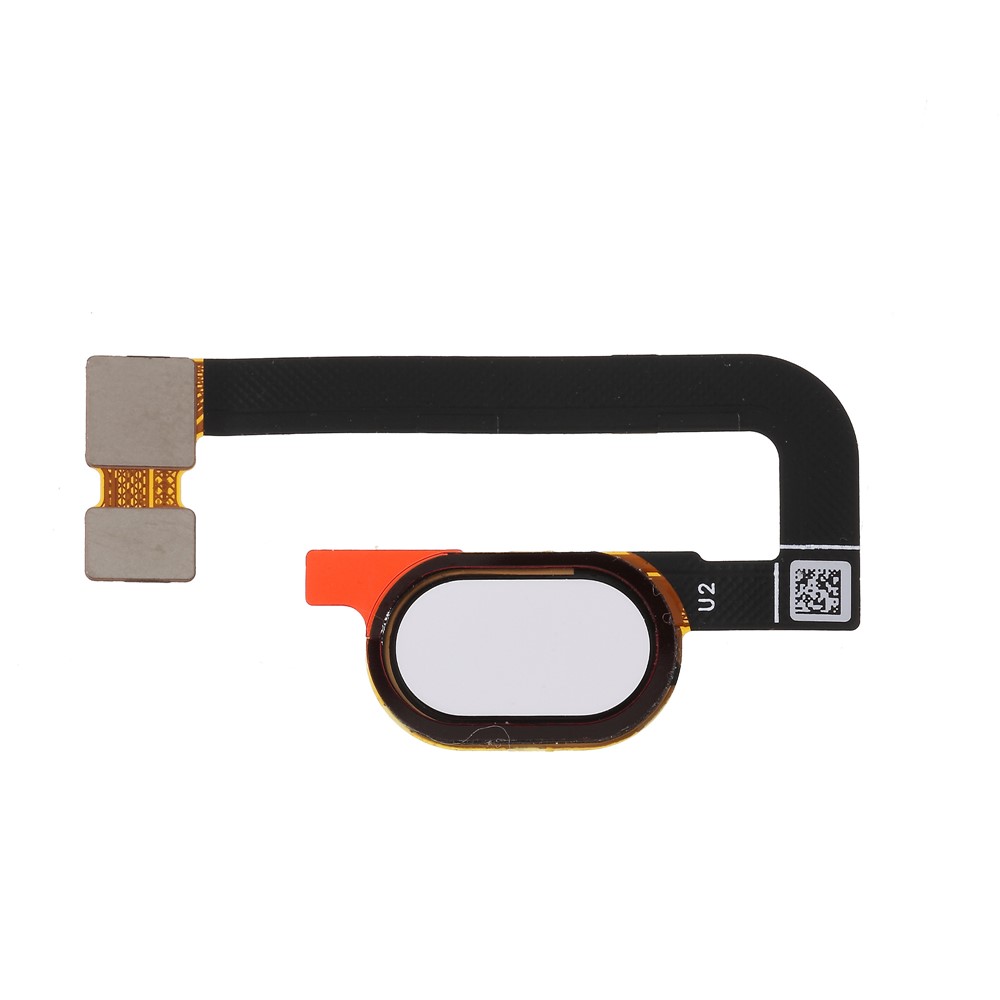 OEM Home Key Fingerprint Button Flex Cable Replacement for Motorola Moto G5S Plus - White-2