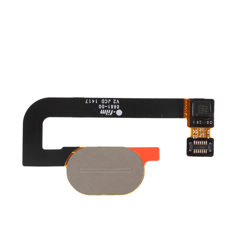 OEM Home Key Fingerprint Button Flex Cable Replacement for Motorola Moto G5S Plus - White-3