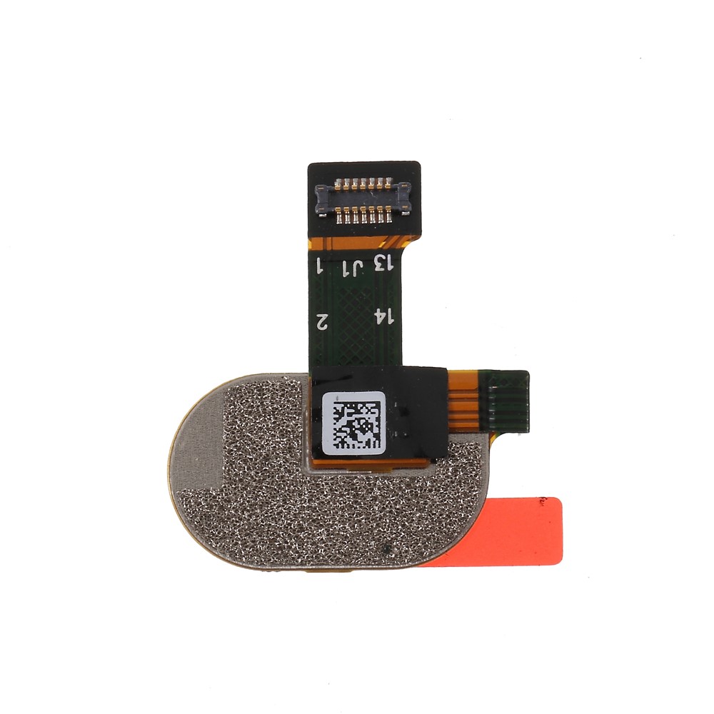 OEM Home Key Fingerprint Button Flex Cable Part for Motorola Moto E4 - Black-3