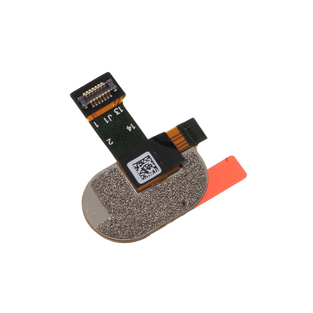 OEM Home Key Fingerprint Button Flex Cable Part for Motorola Moto E4 - Black-4
