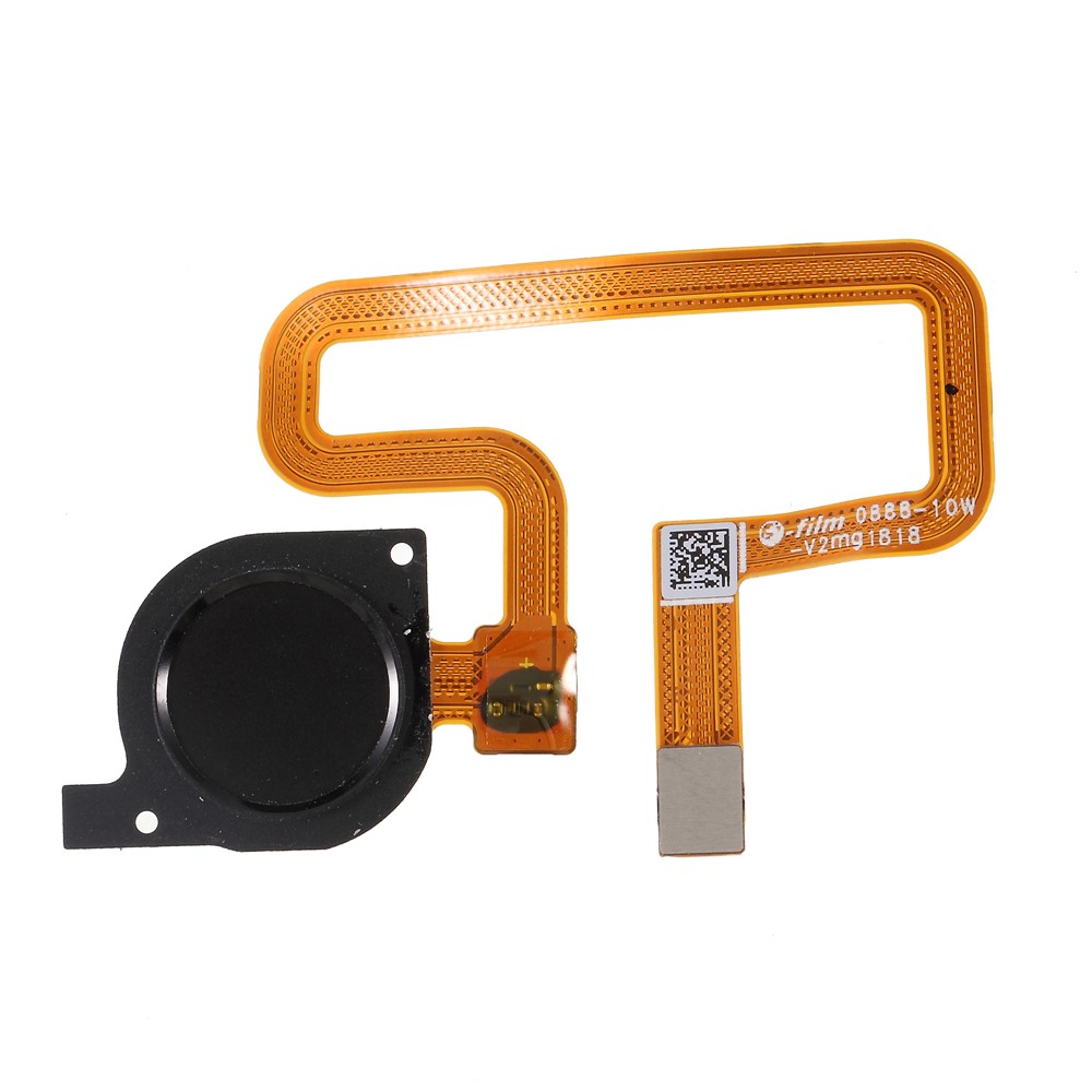 OEM Home Key Fingerprint Button Flex Cable Part for Huawei Y9 (2018) / Enjoy 8 Plus - Black-2
