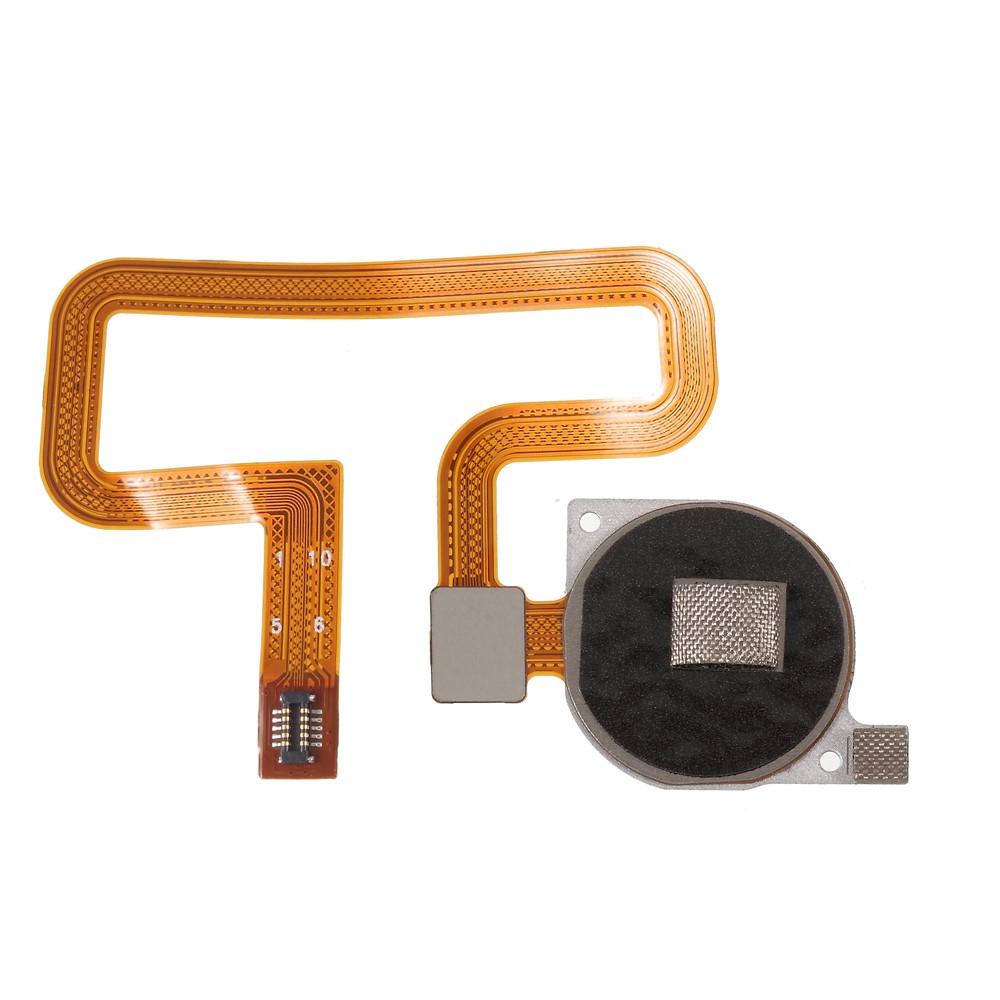 OEM Home Key Fingerprint Button Flex Cable Part for Huawei Y9 (2018) / Enjoy 8 Plus - Black-3