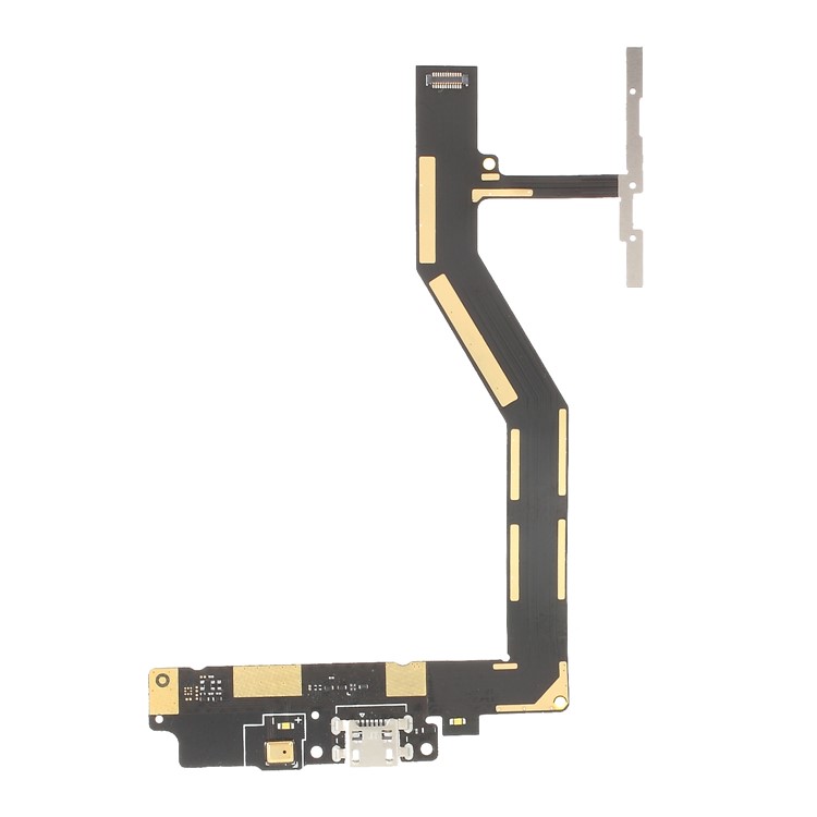 OEM Power On/Off and Volume Buttons + Charging Port Flex Cable for BQ Aquaris M5 5.0-inch-2