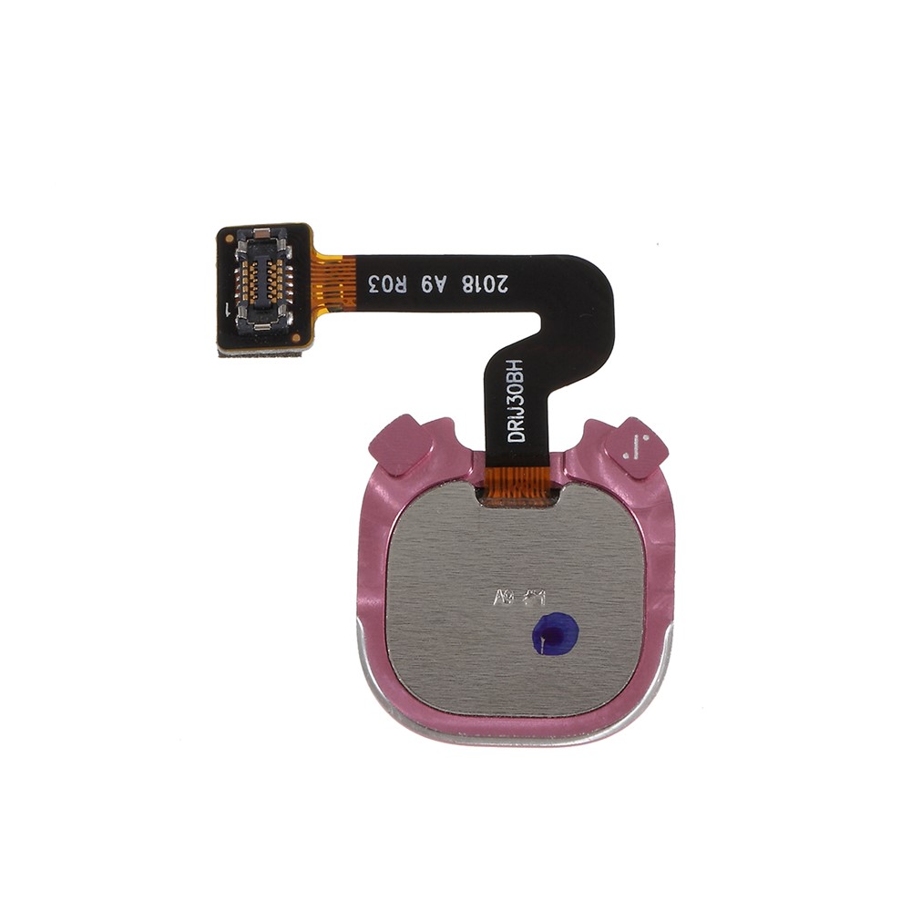 OEM Home Key Fingerprint Button Flex Cable for Samsung Galaxy A9 (2018) A920/A9 Star Pro/A9s - Rose Gold-2