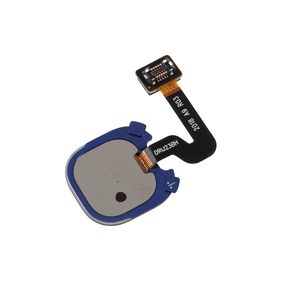 OEM Home Key Print Fingle Button Cable Para Samsung Galaxy A9 (2018) A920/A9 Star Pro/A9s - Azul