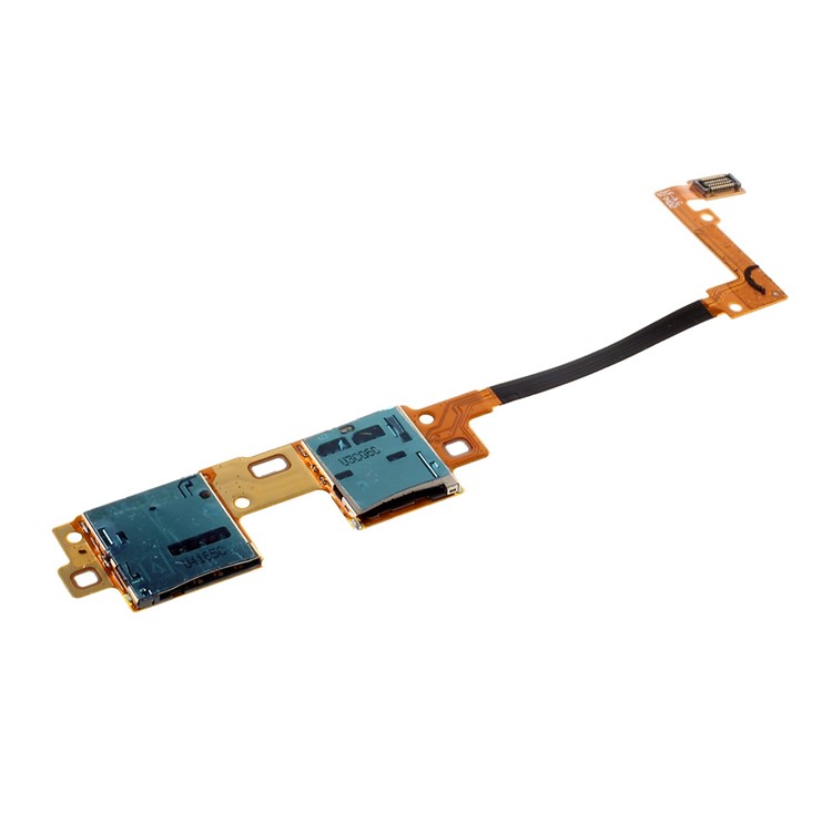 OEM Disassembly SIM/SD Card Reader Contact Flex Cable for Samsung Galaxy Tab Pro 10.1 SM-T520-1