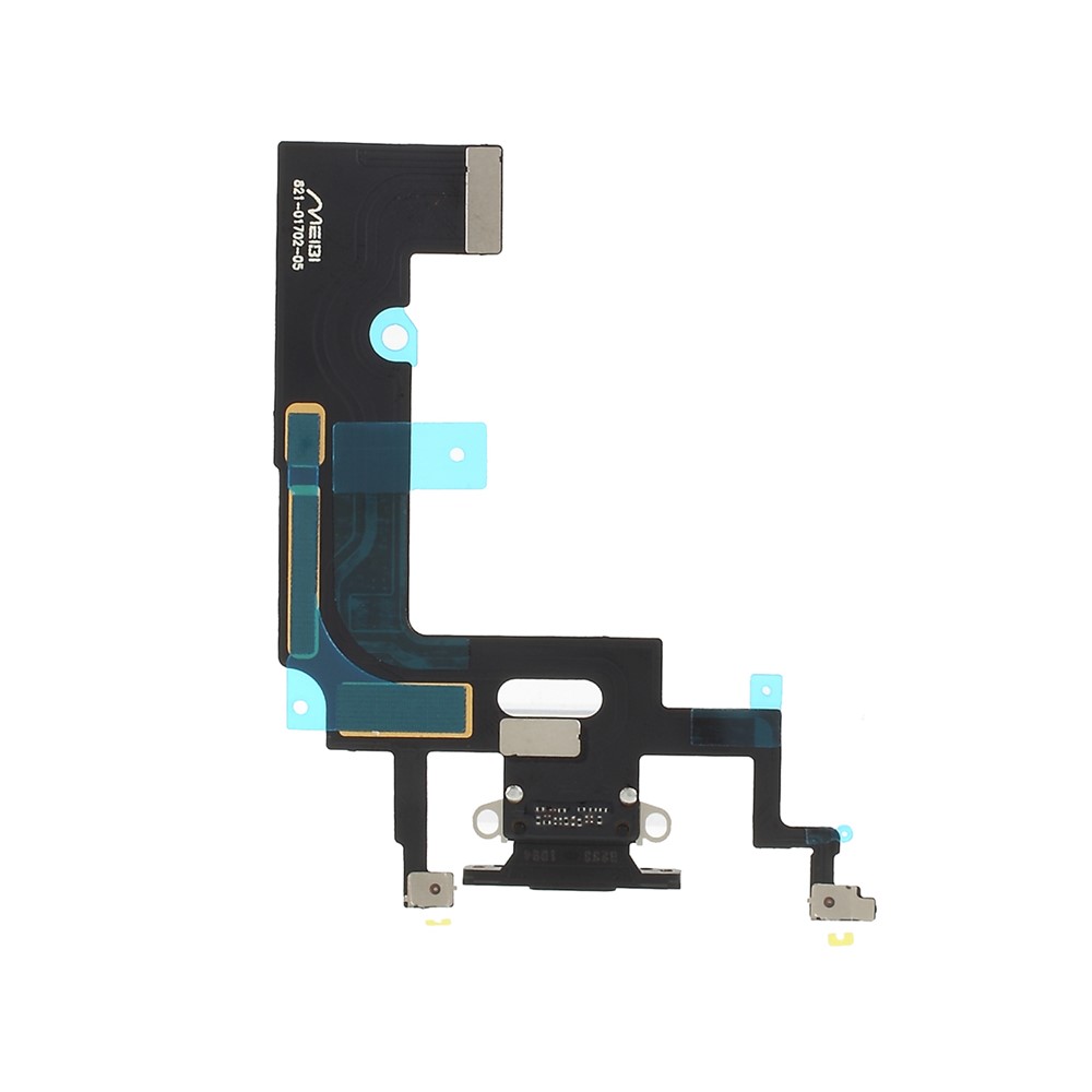 Charging Port Flex Cable Repair Part for iPhone XR 6.1 inch - Black-1