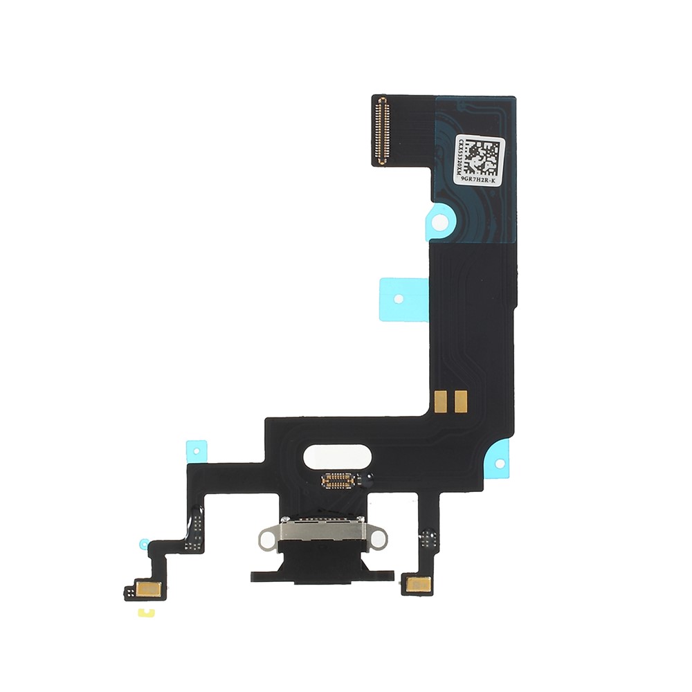 Charging Port Flex Cable Repair Part for iPhone XR 6.1 inch - Black-2