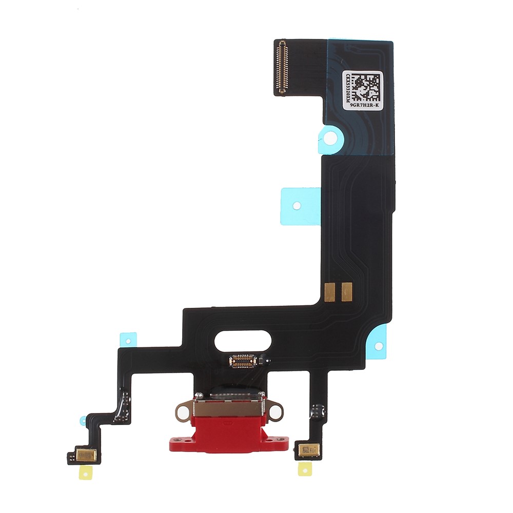 Charging Port Flex Cable Repair Part for iPhone XR 6.1 inch - Red-2