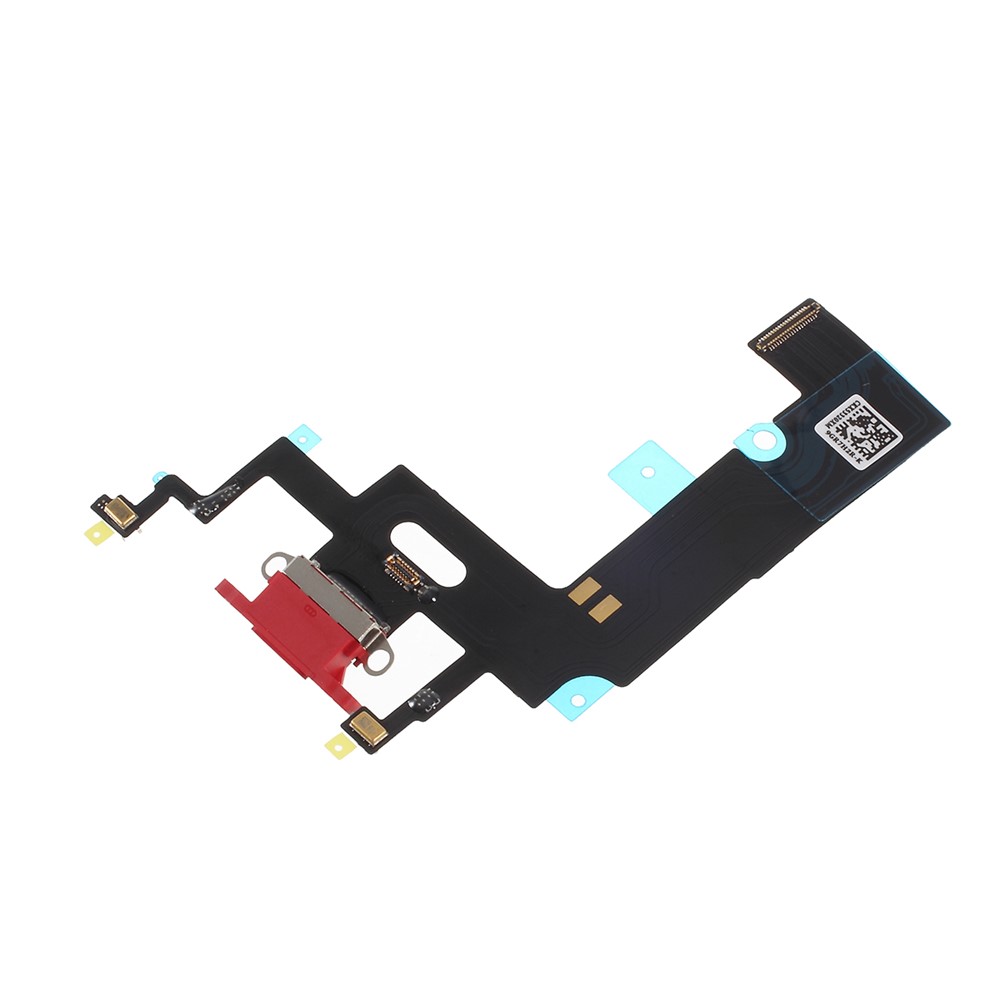 Charging Port Flex Cable Repair Part for iPhone XR 6.1 inch - Red-3