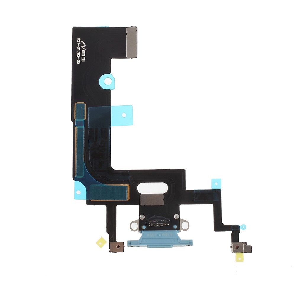 Charging Port Flex Cable Repair Part for iPhone XR 6.1 inch - Blue-1