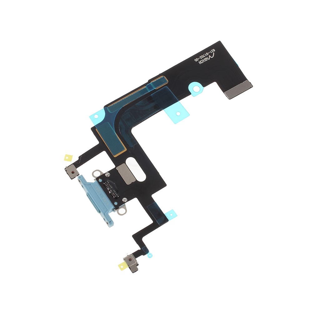 Charging Port Flex Cable Repair Part for iPhone XR 6.1 inch - Blue-4