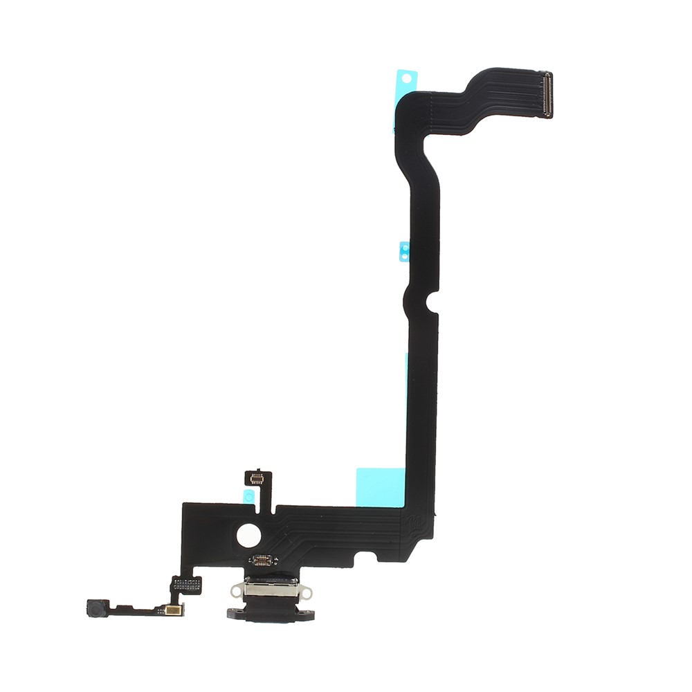Charging Port Flex Cable Part for iPhone XS Max 6.5 inch - Black-1