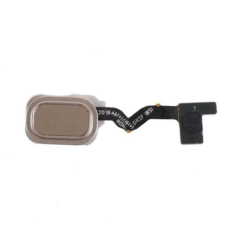 OEM Home Key Fingerprint Button Flex Cable for Samsung Galaxy J6 / J6+ - Silver-2