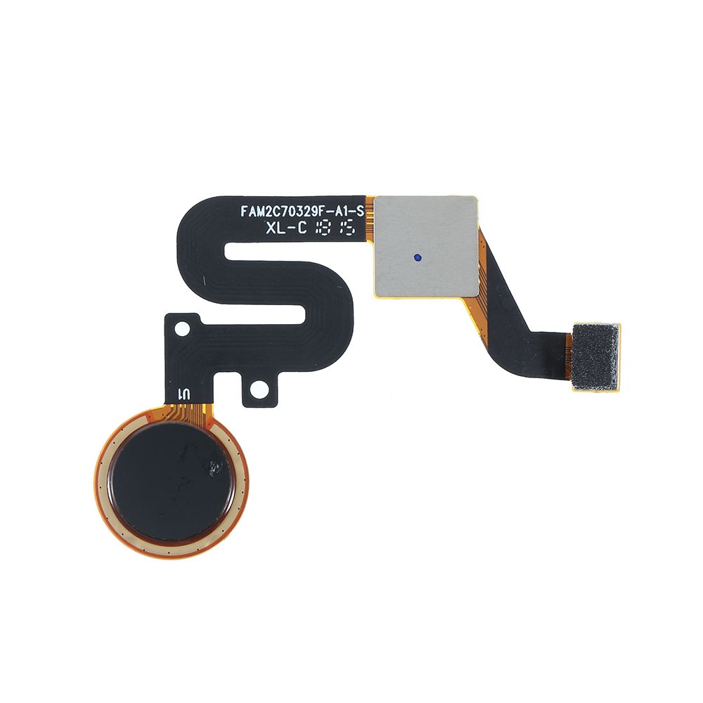 Replacement Home Key Fingerprint Button Flex Cable Part for Nokia 5.1 Plus / X5 - Black-2