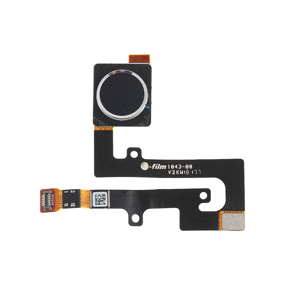 Replacement Home Key Fingerprint Button Flex Cable Part for Nokia 6.1 Plus / X6 - White-2