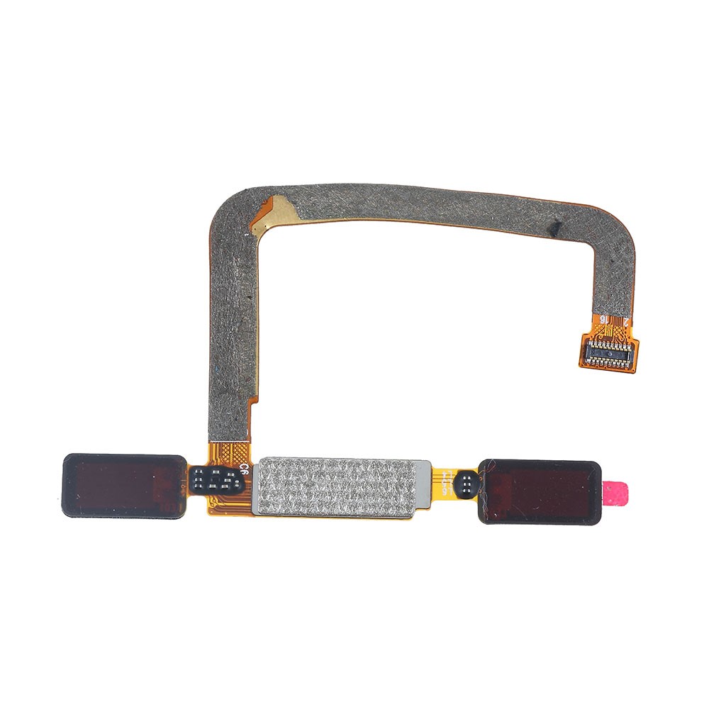 OEM Home Key Fingerprint Button Flex Cable for Nokia 6 (2017) - Black-3