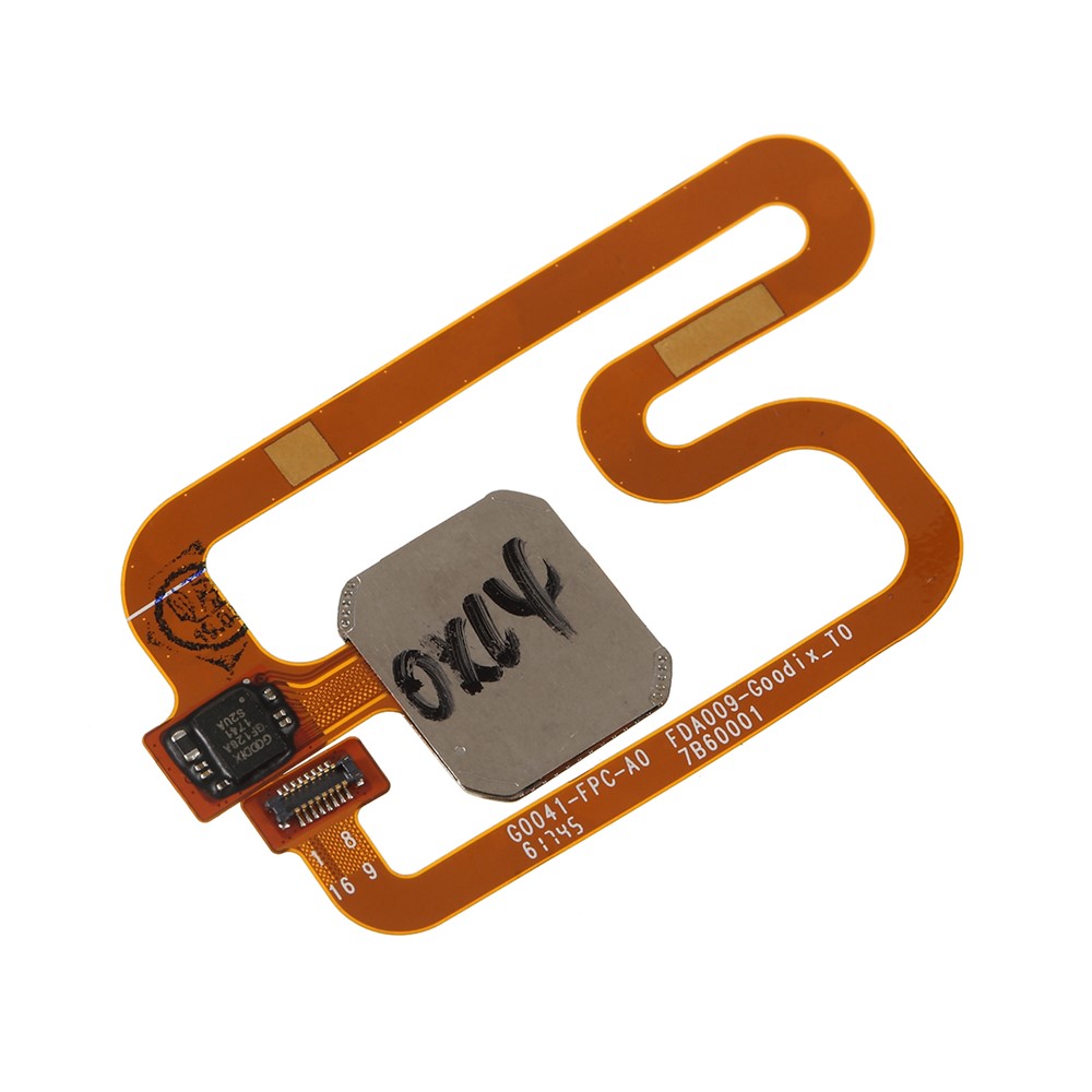 OEM for OPPO R15 pro Home Key Fingerprint Button Flex Cable Spare Part - Balck-3