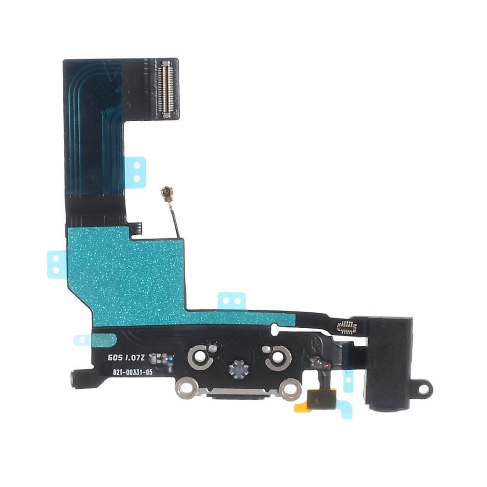 OEM Charging Port Flex Cable Replacement for iPhone SE - Black-1