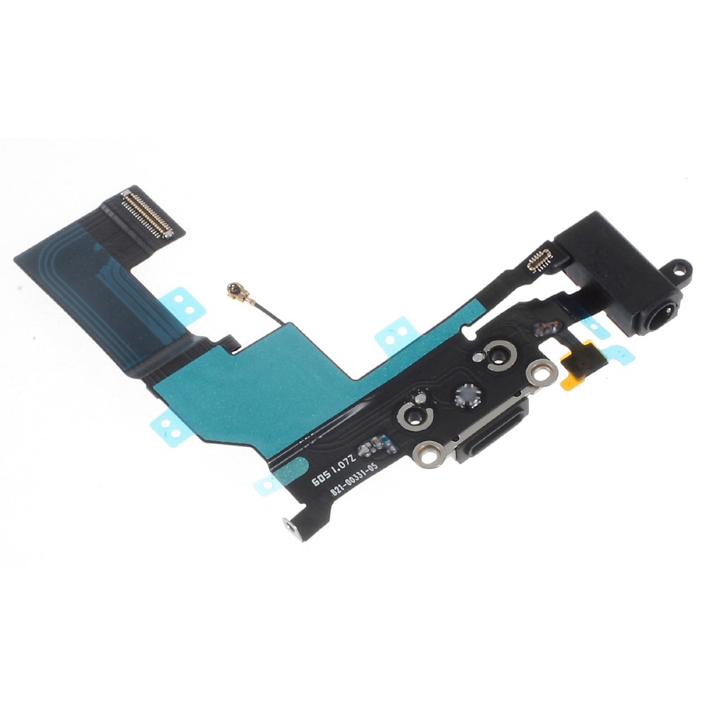 OEM Charging Port Flex Cable Replacement for iPhone SE - Black-2