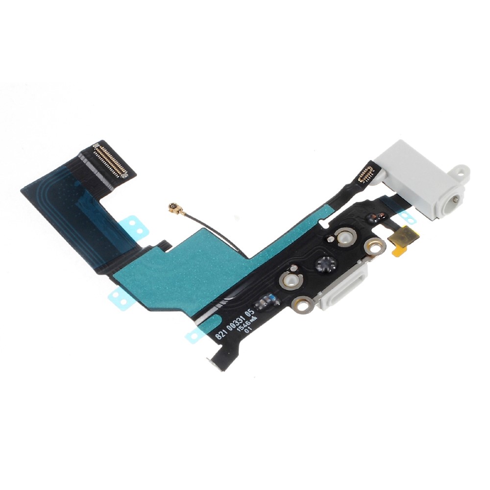 OEM Charging Port Flex Cable Replacement Part for iPhone SE - White-2