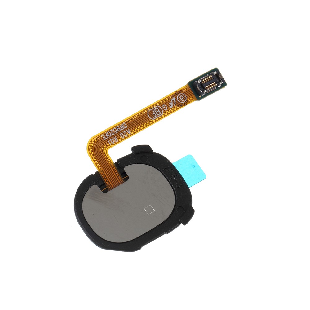 OEM Home Key Fingerprint Button Flex Cable for Samsung Galaxy A20 SM-A205 - Black-4