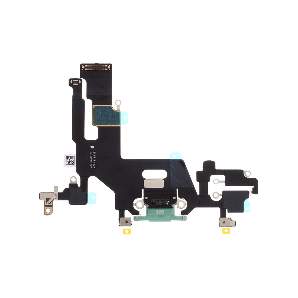 OEM Charging Port Dock Connector Flex Cable for iPhone 11 6.1 inch - Green-2