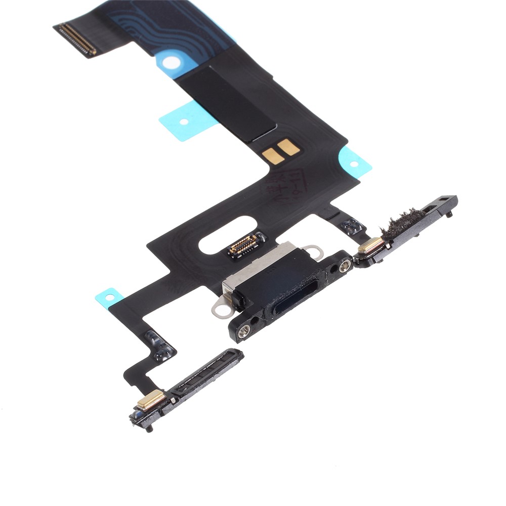 For iPhone XR 6.1 inch OEM Disassembly Charging Port Flex Cable - Black-3