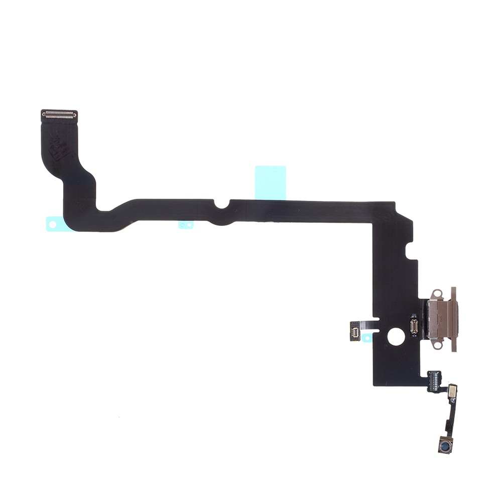 OEM Disassembly Charging Port Flex Cable for iPhone XS Max 6.5 inch - Brown-3