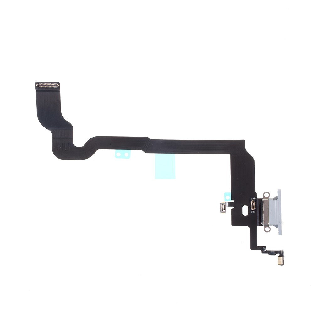 OEM Disassembly Charging Port Flex Cable Replacement for iPhone X - Grey-3