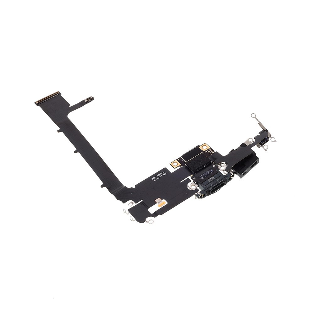 Charging Port Flex Cable Parts for iPhone 11 Pro Max (OEM Disassembly) - Black-4