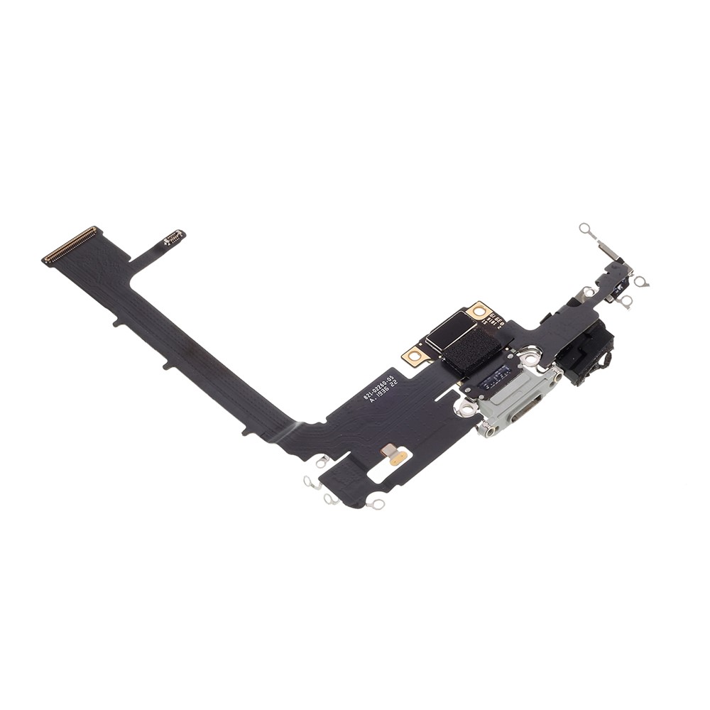 Charging Port Flex Cable Parts for iPhone 11 Pro Max (OEM Disassembly) - Silver-3